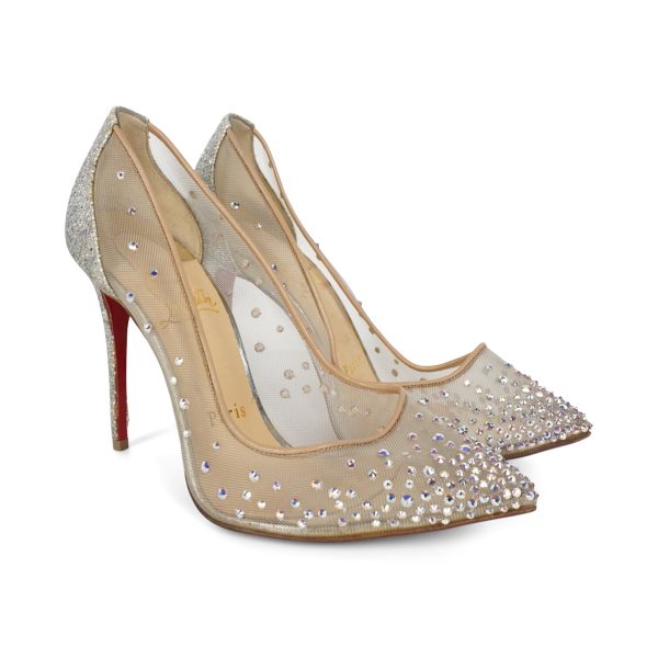 Christian Louboutin  Follies Strass  Heels - Women s 34.5 Online now