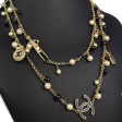 Chanel  CC Pearl Charm  Necklace on Sale