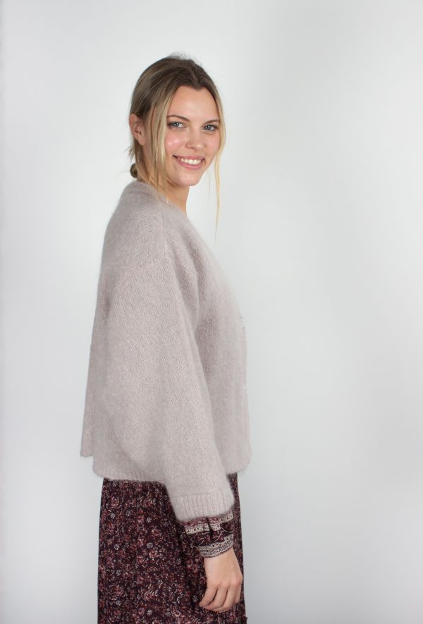 AV Pinobery Cropped Cardi in Lama Fashion