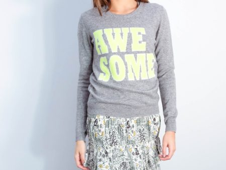 JU Awesome crew in grey Hot on Sale