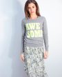 JU Awesome crew in grey Hot on Sale