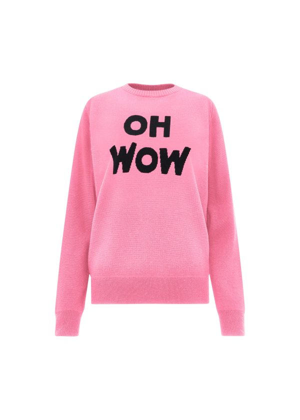 BF Oh Wow jumper in pink Cheap