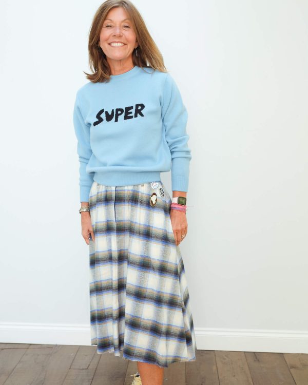 BF Super jumper in pale blue For Cheap