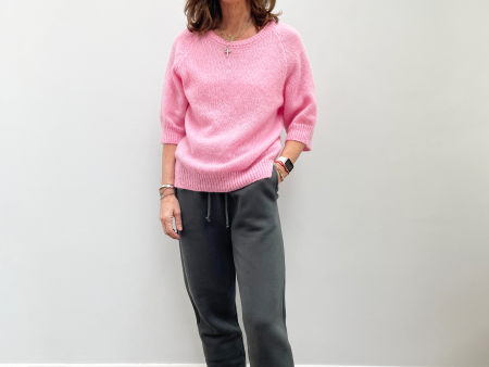 SIBIN Rosie knit in flamingo Cheap