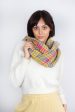 ANNA 603 Himalaya Check Print Scarf in Yellow Multi Online now