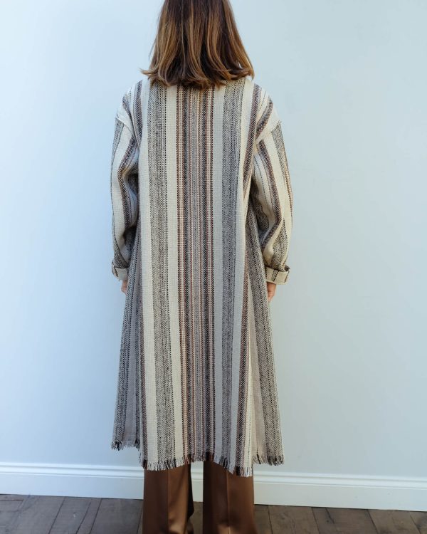 IM Julicia coat in ecru Online Sale