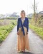 OS Daisy wrap cardigan in blue Sale