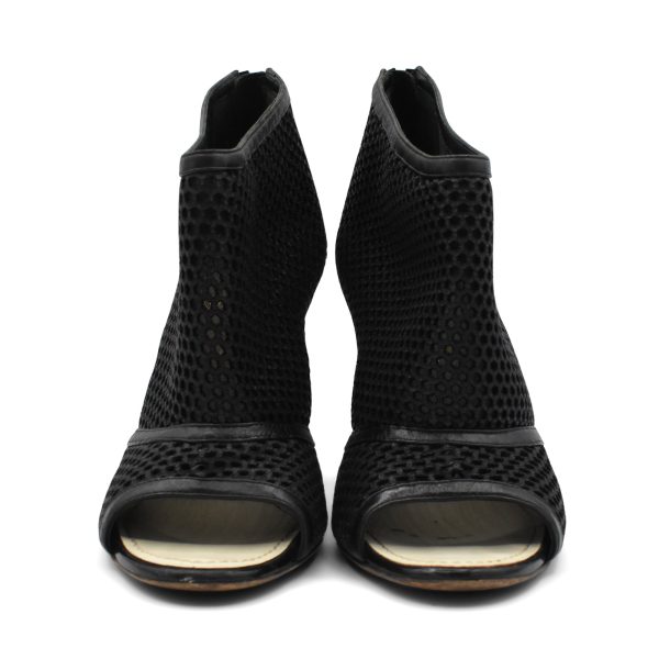 Chanel Peep-Toe Booties - Women s 37.5 Fashion