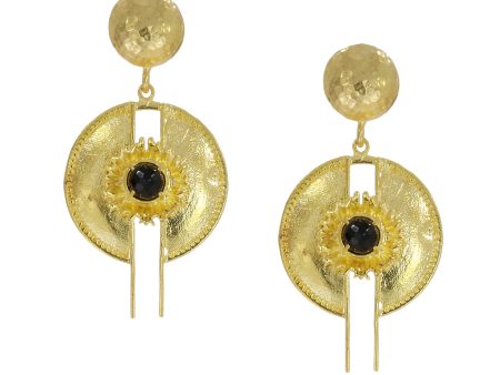 OTTOMAN CL19 Juno onyx statement earring Supply