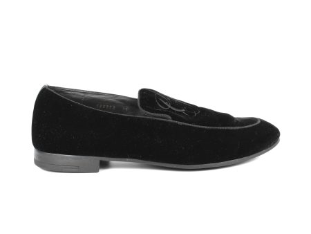 Giorgio Armani Velvet Loafers - Men s 8.5 Online Hot Sale