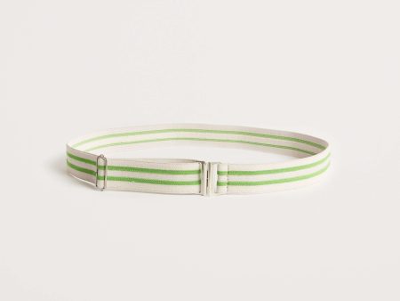 BR Shiba stripe belt in green on Sale