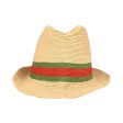 Gucci Straw Fedora Hat Fashion