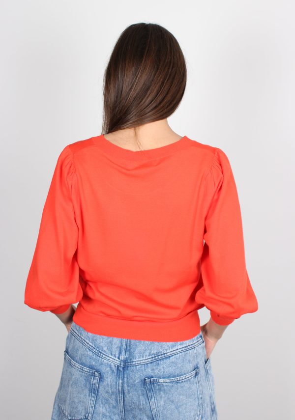 EA Blonk Sweater in Blood Orange For Discount