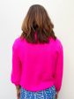 EA Zetting Cashmere Blend Cardi in Pink on Sale