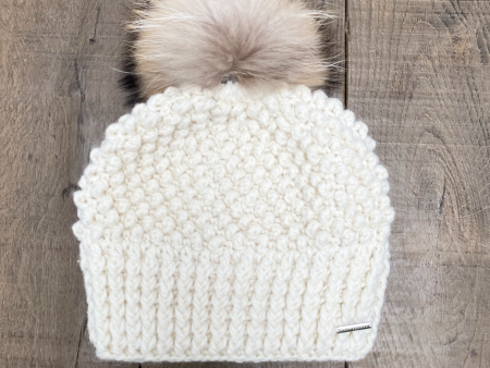 R&P Kevina hat in snow white Hot on Sale