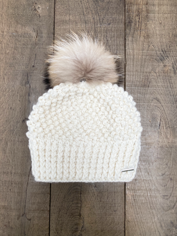 R&P Kevina hat in snow white Hot on Sale