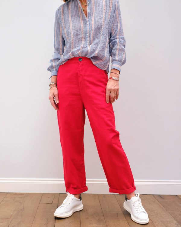 BR Pasop trousers in massai red Cheap