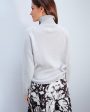 JU Lurex winter sweat in cream Fashion