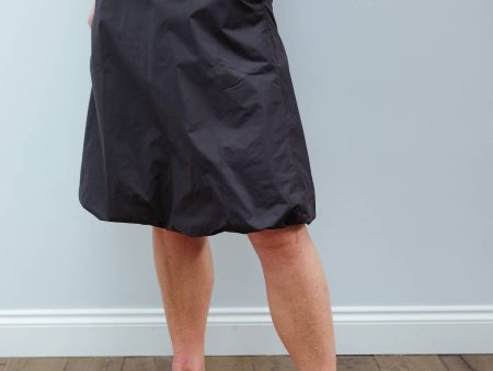 LOR Taya nylon skirt in black Online