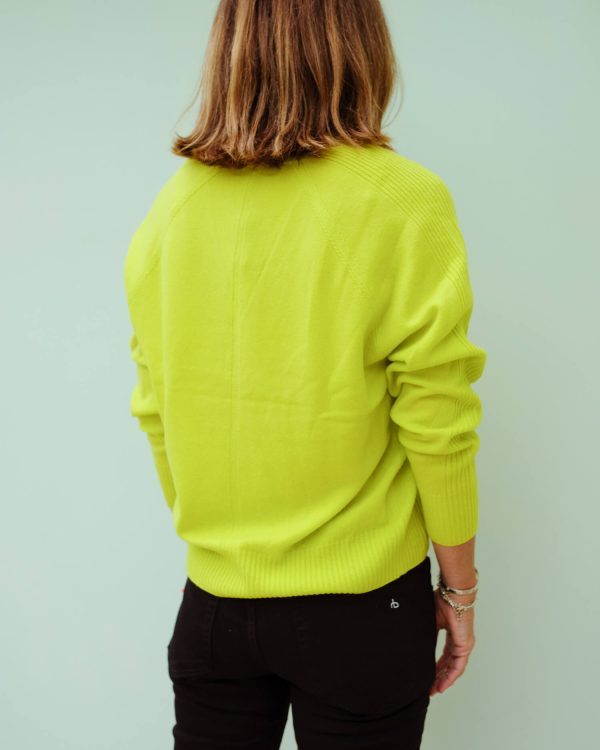 R&B Gio cashmere in lime Discount