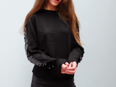 BF Lady day sequin knit in black Online Hot Sale