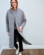 IM Henlo coat in greyish blue For Sale