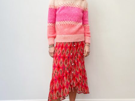 MOLIIN Eliza Knit in Aurora Pink Online