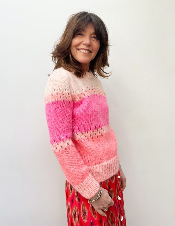 MOLIIN Eliza Knit in Aurora Pink Online