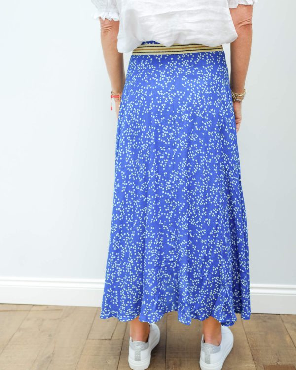 L&H Jacinthe skirt in daisy blue Online now