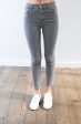 JB Leenah high rise ankle skinny in knots Fashion