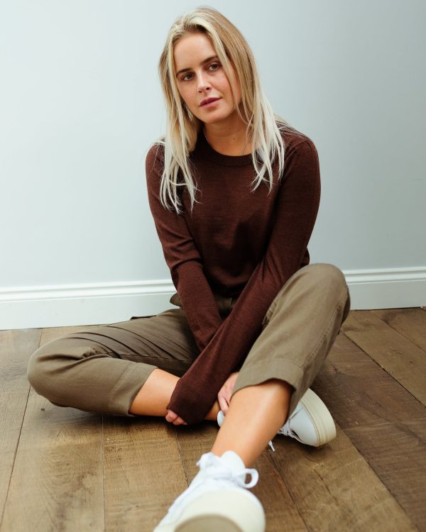 SLF Lira knit in coffee bean For Cheap