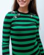 BF Mr Freedom star knit in green on Sale