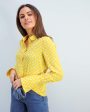 EA Van trumpet cuff shirt in solar on Sale