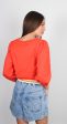 EA Blonk Sweater in Blood Orange For Discount