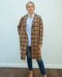 HW Overcoat in windowpane camel Online Sale