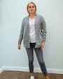 AV TUD19 Cardi in grey chine Online Sale