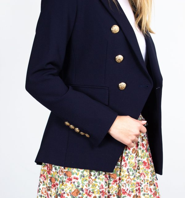 Veronica Beard Miller Dickey navy jacket Online Sale