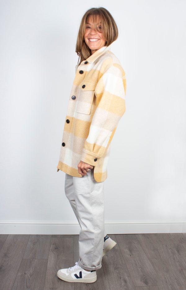 IM Harveli Blanket Coat in Honey For Discount