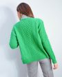 JU Aran cardigan in spring on Sale