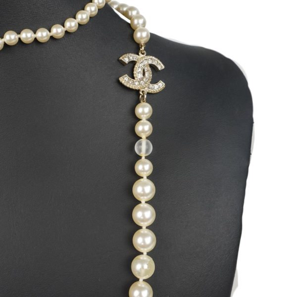 Chanel Graduated Pearl Necklace Supply