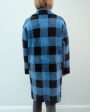 EA Wice check knit cardi in persian sky Fashion