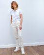 BMB Lingaard trousers in egg white Online Hot Sale