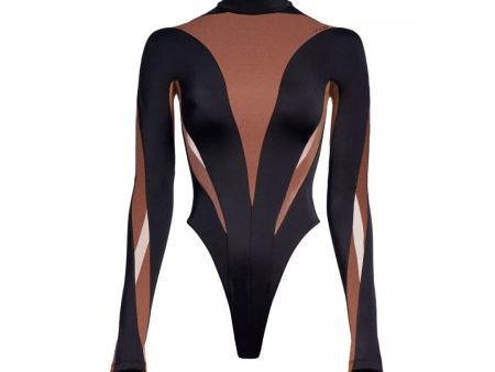 Mugler x H&M Paneled Bodysuit - Women s XS Online now