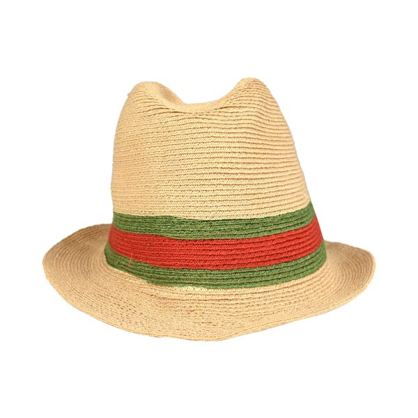 Gucci Straw Fedora Hat Fashion