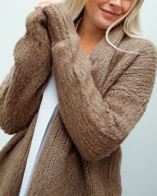 360 Harmonee knit cardi in porcupine Cheap