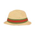 Gucci Straw Fedora Hat Fashion