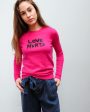 BF Love Hurts knit in fuchsia For Discount