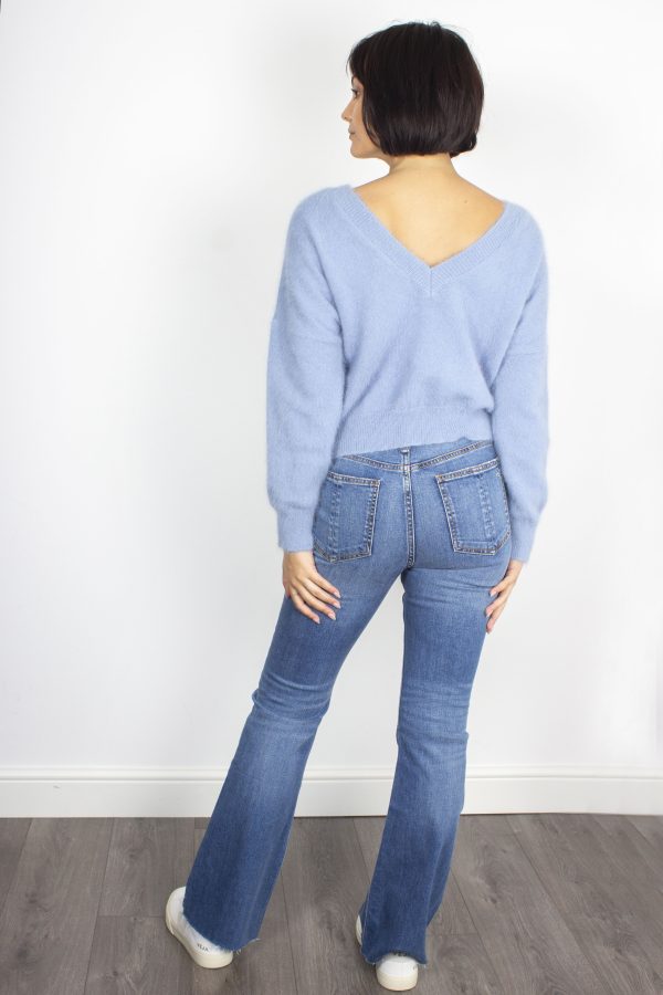 BR Datev Angora Knit in Chambray Supply