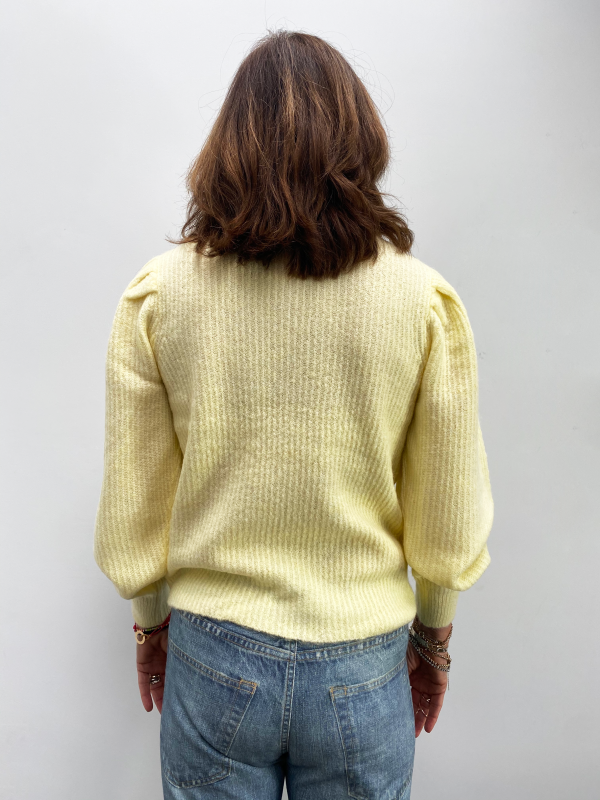 SLF Lipa Knit in pastel yellow For Sale