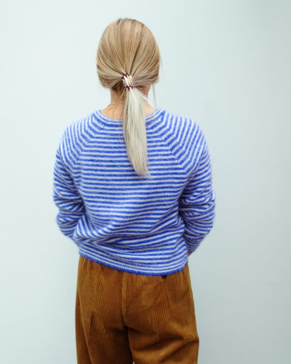 BR Datie stripe knit in blue Supply